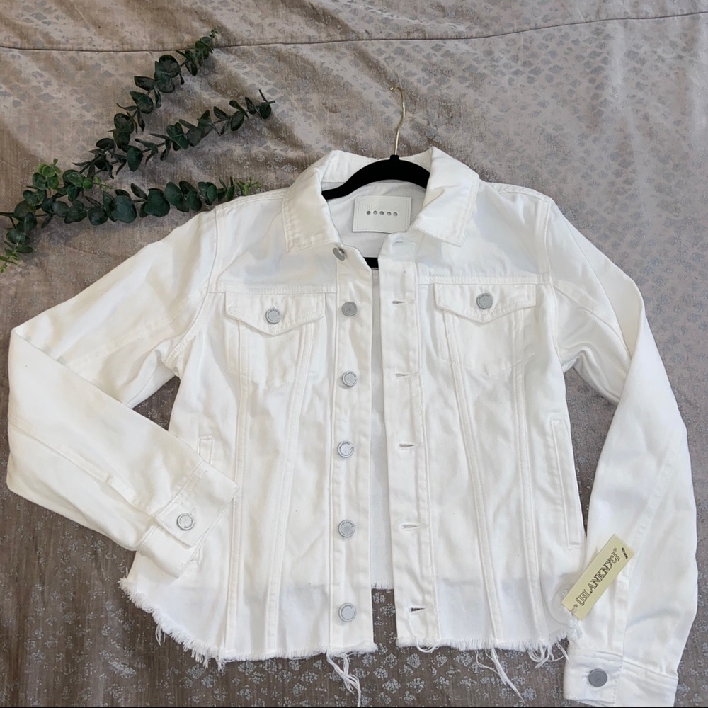 NWT BlankNYC distressed denim Jacket